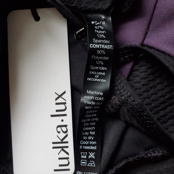 New Lukka Lux Skakkur Adjustable Straps Nootka Activewear Yoga Sports Bra NWT XS - Picture 9 of 10